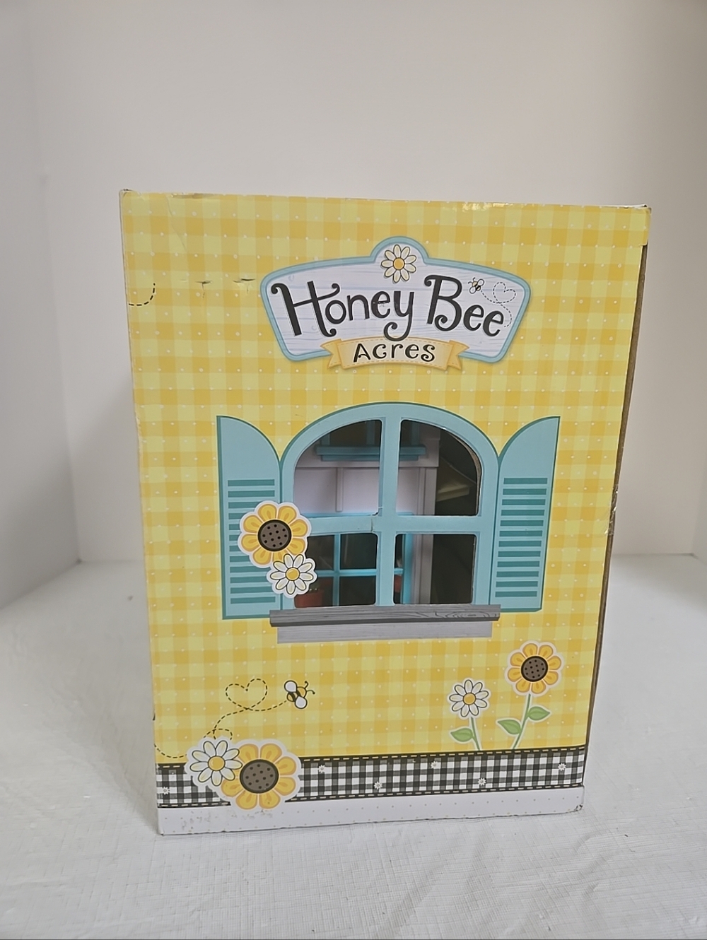 Honey Bee Acres Sunflower Cottage Playset W/ Cat 17 Pieces Age 3+ GIFT! - Picture 2 of 8